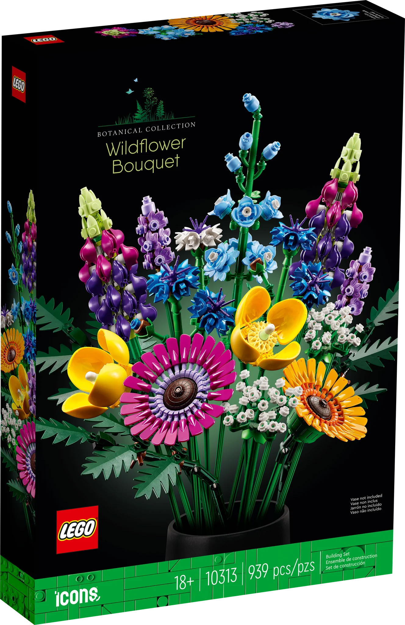 LEGO Icons Wildflower Bouquet Set 10313