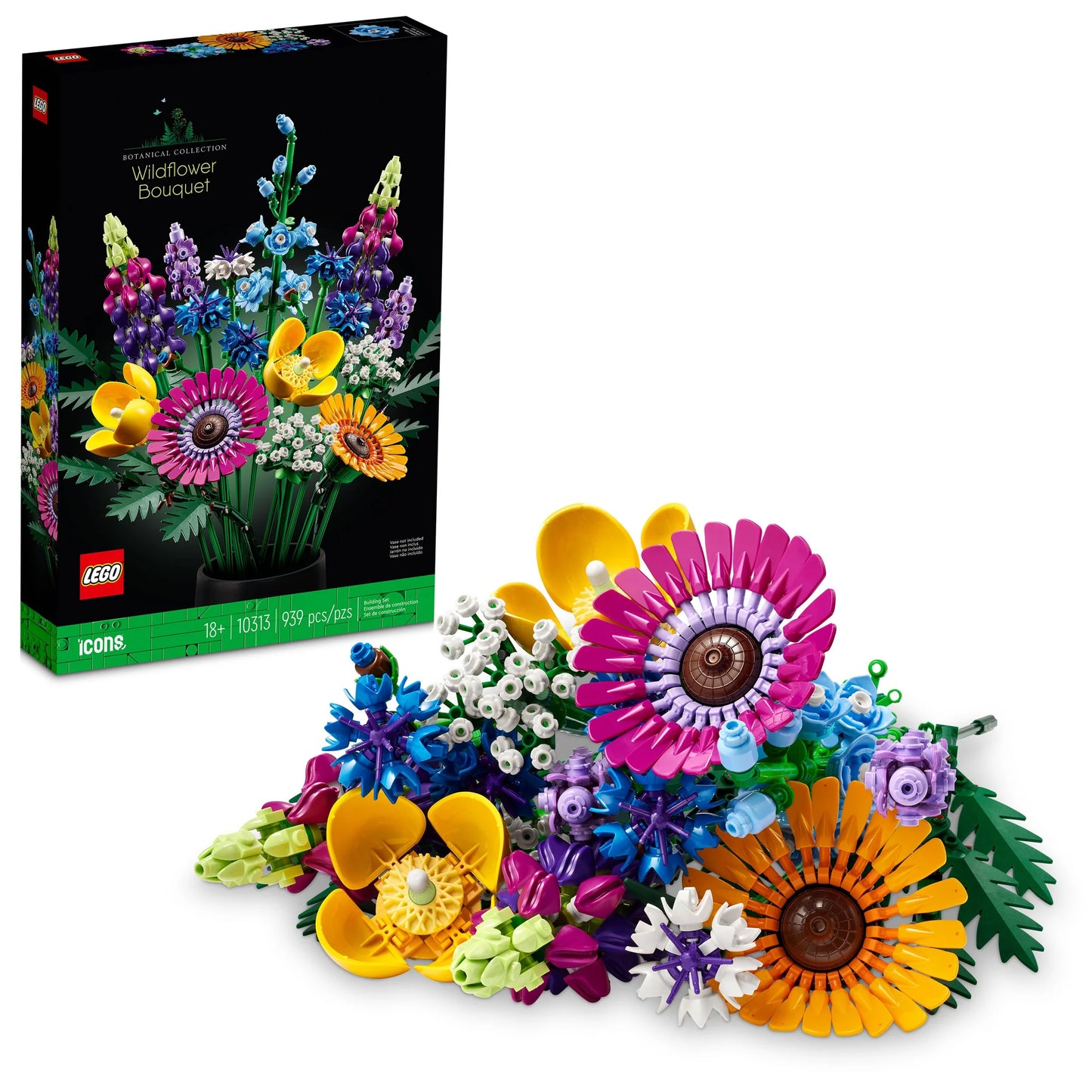 LEGO Icons Wildflower Bouquet Set 10313