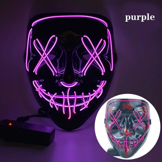 Pink LED Mask