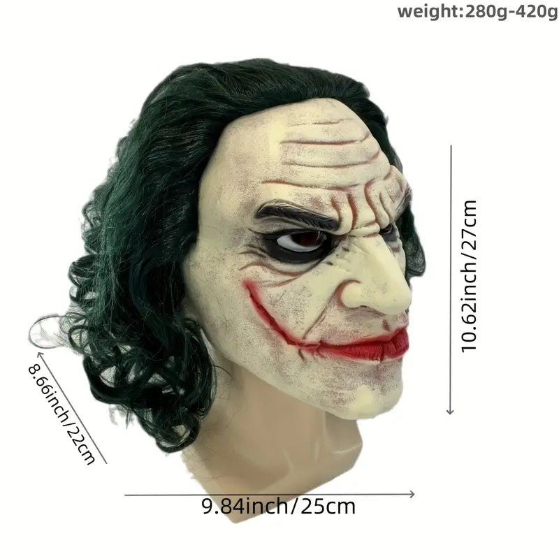 Clown Rubber Joker Mask