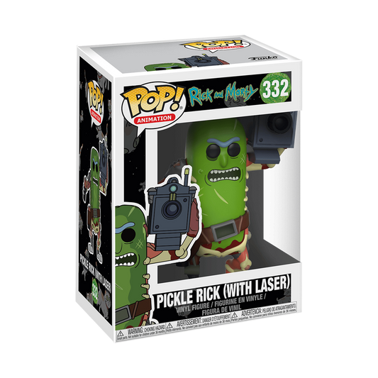 Rick and Morty Pickle Rick (with laser) Funko Pop! Vinyl Figure #332