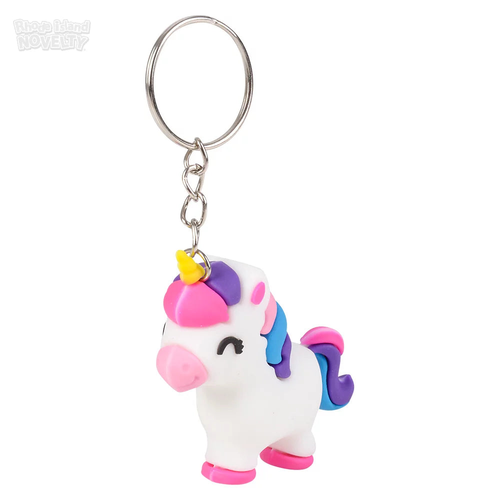 2.25" Unicorn Keychains