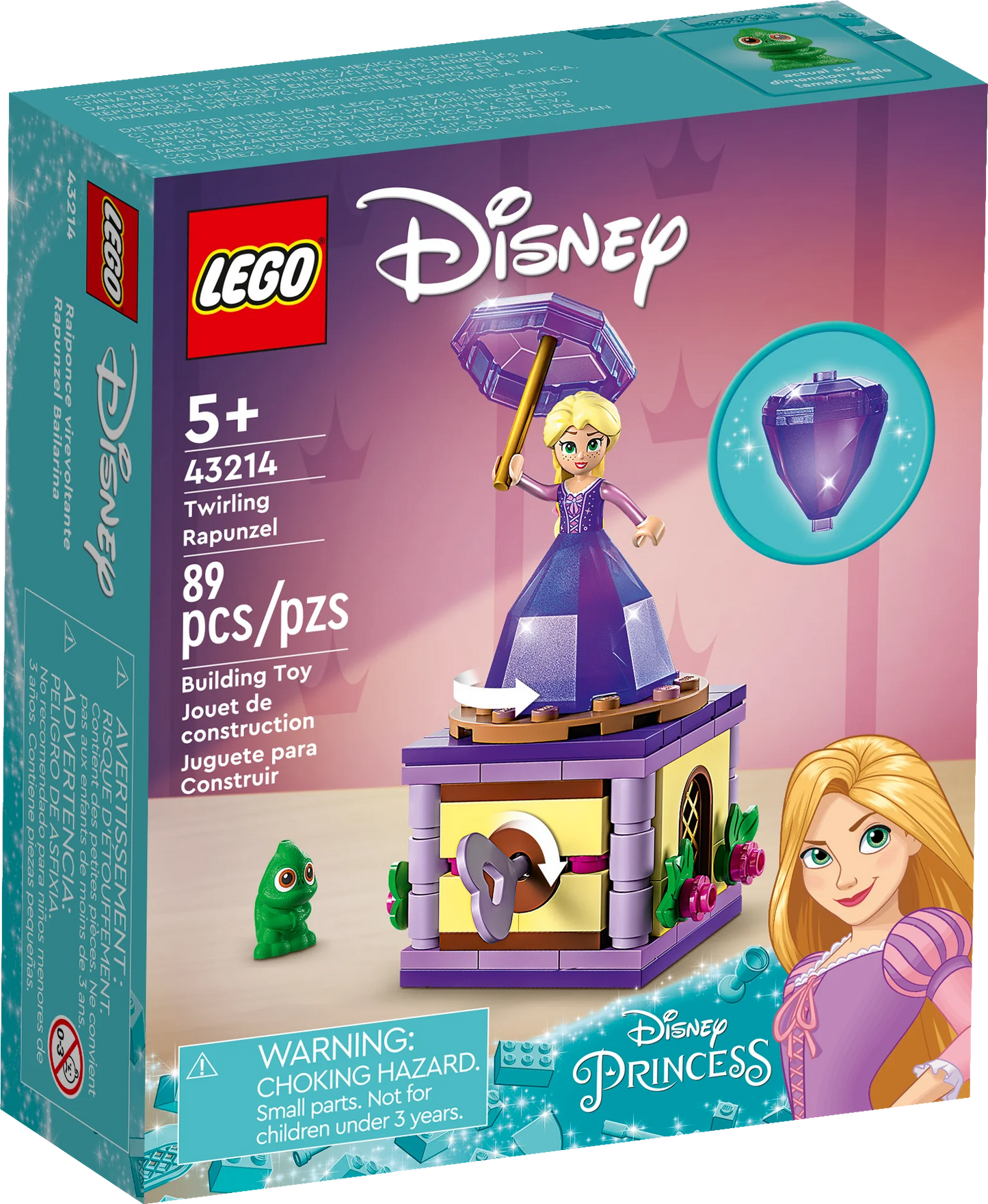 LEGO Disney Princess Twirling Rapunzel 43214