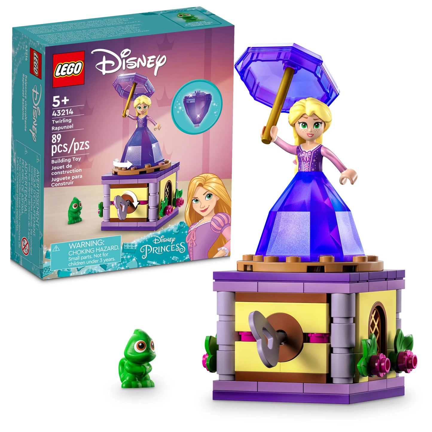 LEGO Disney Princess Twirling Rapunzel 43214