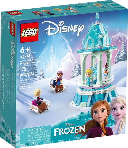 LEGO Disney Princess Anna's and Elsa's Magic Carousel 43218