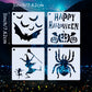 Halloween Stencils 30pcs/set 3x3 Inches Small Painting Stencils