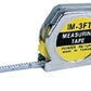 Key Chain Tape Measure, Small 1.25"