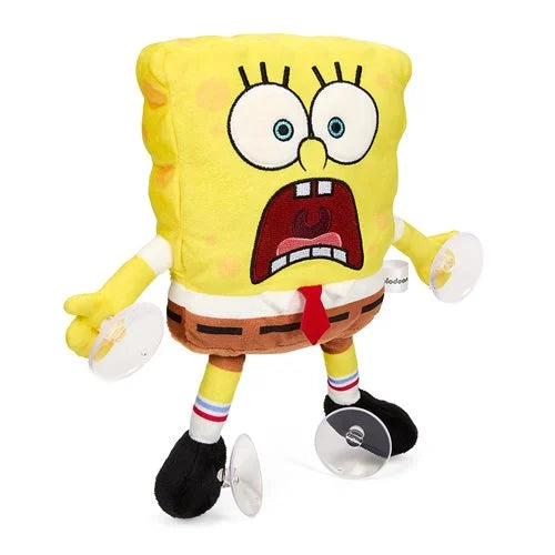 SpongeBob SquarePants Scared SpongeBob 8-Inch Window Clinger Plush