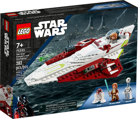 LEGO Star Wars OBI-Wan Kenobi's Jedi Starfighter 75333