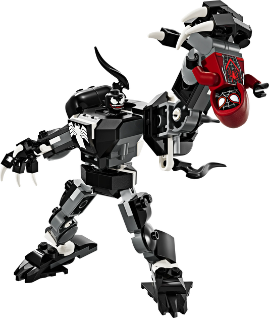 LEGO Marvel Venom Mech Armor vs. Miles Morales 76276