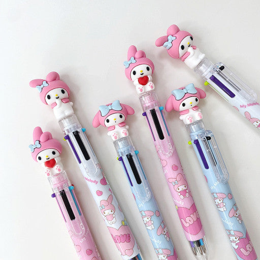 My Melody Single Random 6 Color Ball Point Pen- 0.7mm