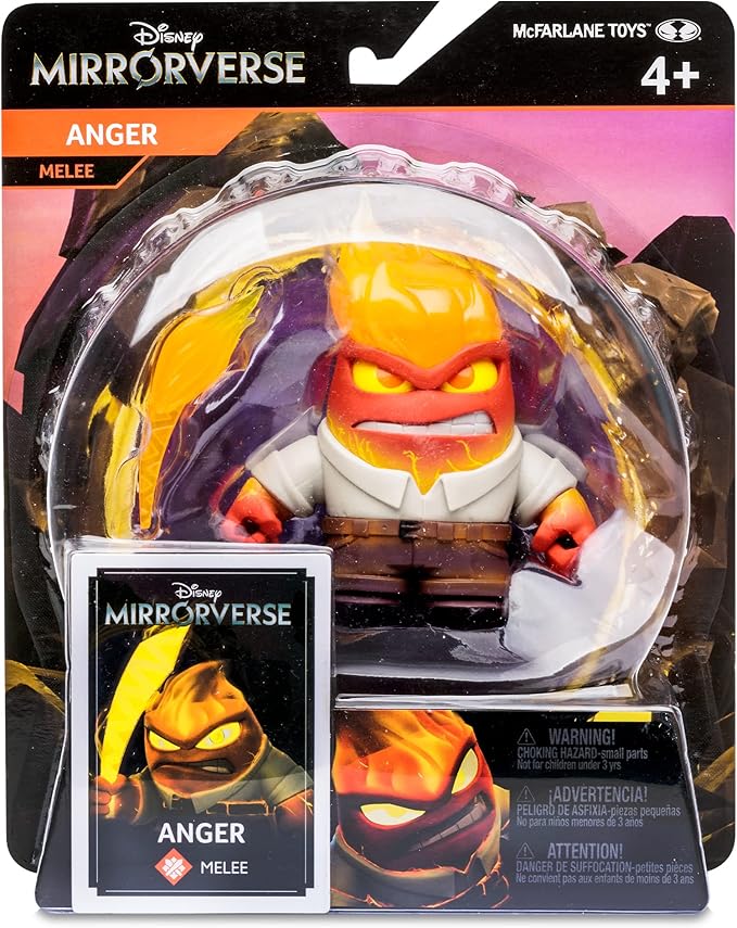 Anger Disney Mirrorverse Wave 3 5-Inch Scale Action Figure