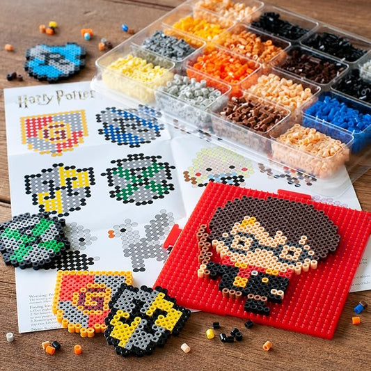 Perler 80-54345 Harry Potter Fuse Bead Kit for Kids and Adults, Comes with 19 Patterns, Multicolor, 4503pcs