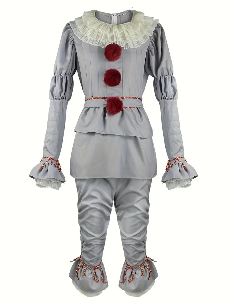 Grey Clown Costume 130