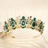 Green-Golden Round Tiara