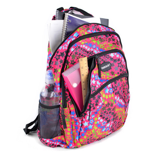 Pink Star Pattern Novelty Backpack