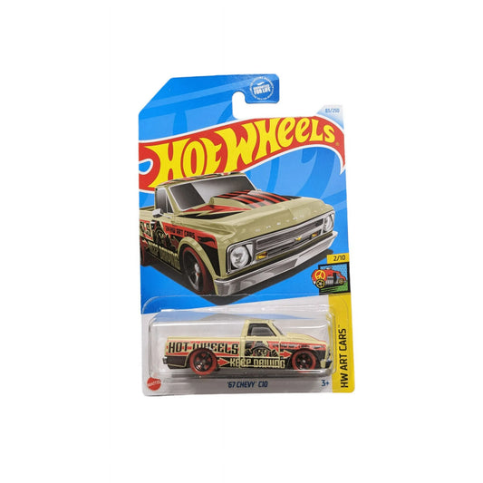 '67 Chevy C10 2/10 #83/250, HW Art Cars Hot Wheels