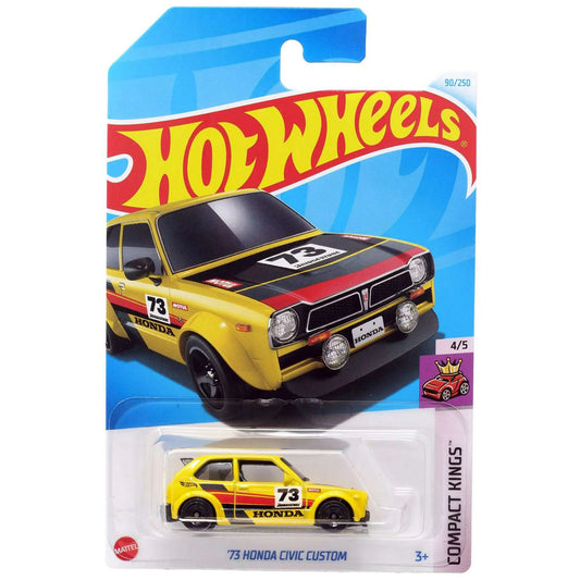 '73 Honda Civic Custom 4/5 #90/250, Compact Kings Hot Wheels