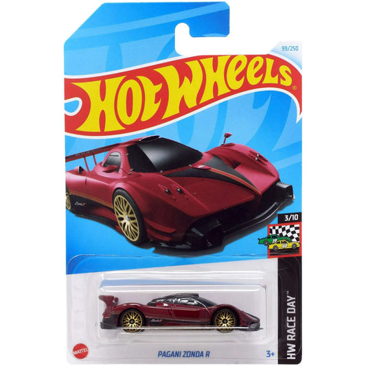 Pagani Zonda R 3/10 #99/250, HW Race Day Hot Wheels