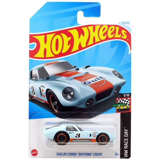 Shelby Cobra Daytona Coupe 5/10 #122/250, HW Race Day Hot Wheels