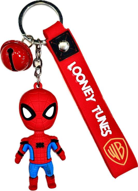 Spiderman Bell Keychain