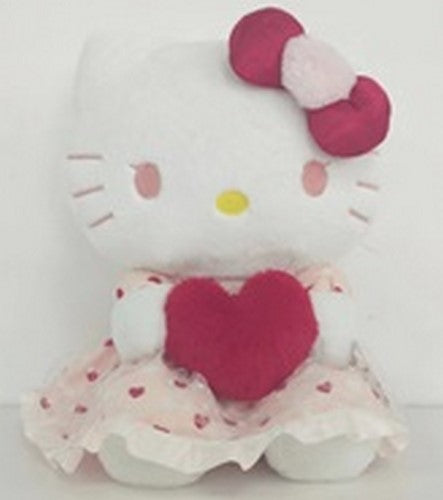 HELLO KITTY 9.5" VALENTINES DAY PLUSH HEARTBEAT