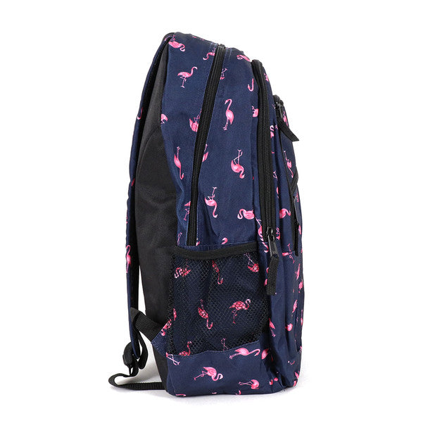 Flamingo Navy Novelty Backpack