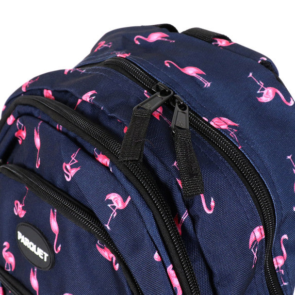 Flamingo Navy Novelty Backpack