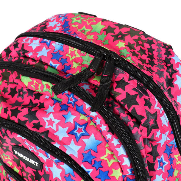 Pink Star Pattern Novelty Backpack