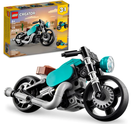 LEGO Creator 3 in 1 Vintage Motorcycle Set 31135