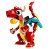 LEGO Creator 3 in 1 Red Dragon Toy 31145