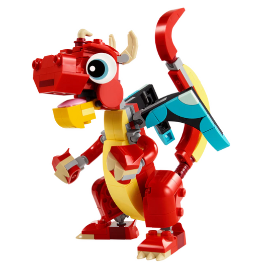 LEGO Creator 3 in 1 Red Dragon Toy 31145