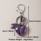 Amethyst Keychain