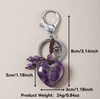 Amethyst Keychain