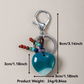 Blue Banded Agate Keychain