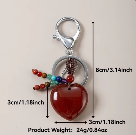 Carnelian Keychain