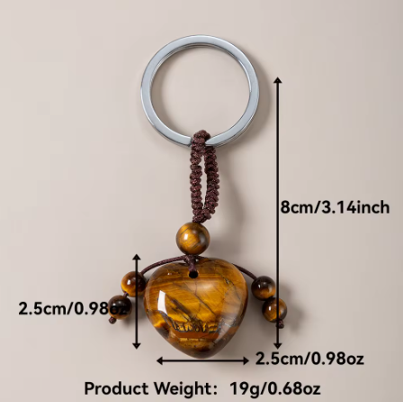 Tiger Eye Keychain Small