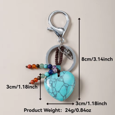 Turquoise Keychain