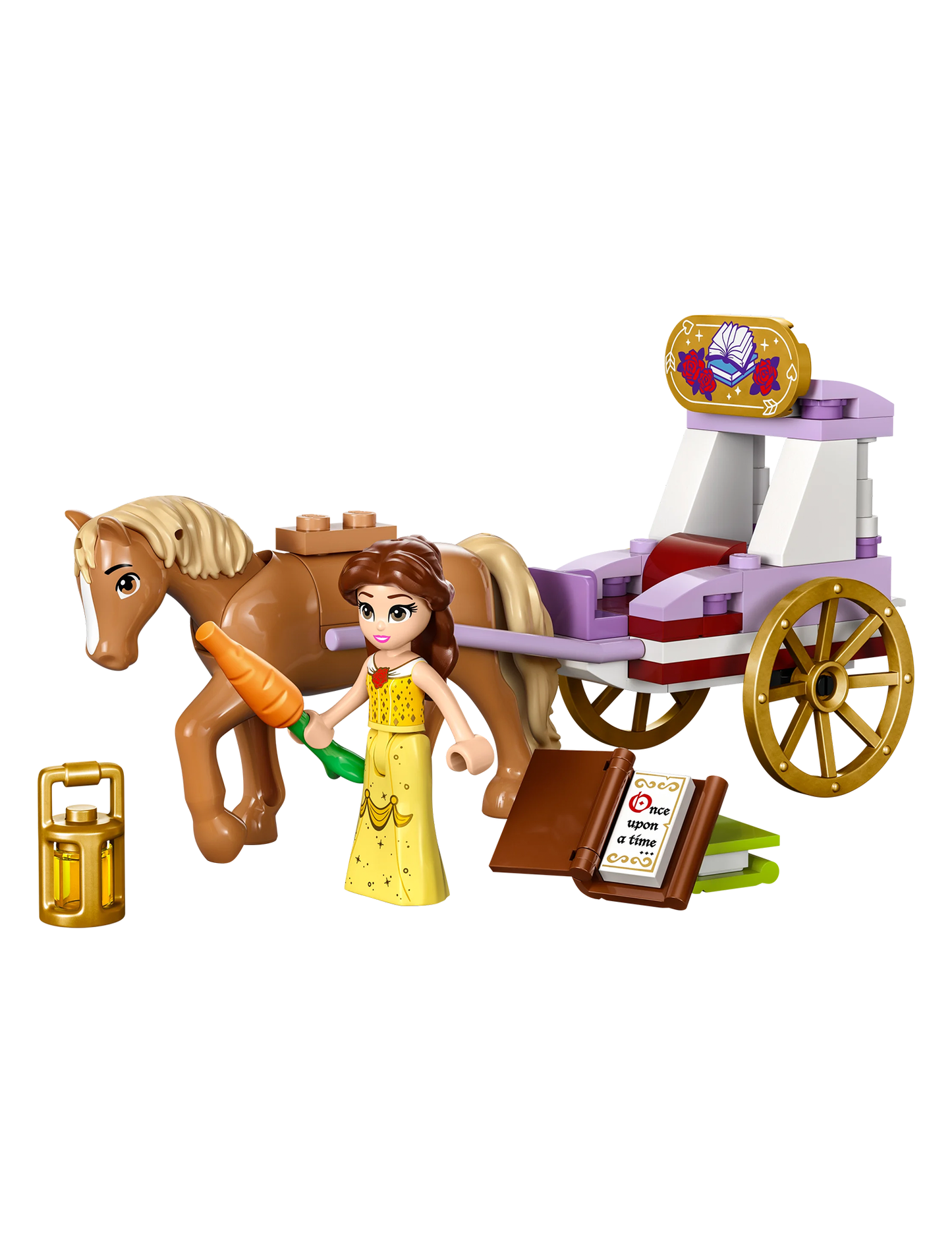 LEGO Disney Princess Belle’s Storytime Horse Carriage and Mini-Doll 43233