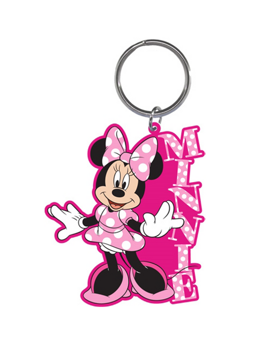 Standing Minnie Lasercut Keychain