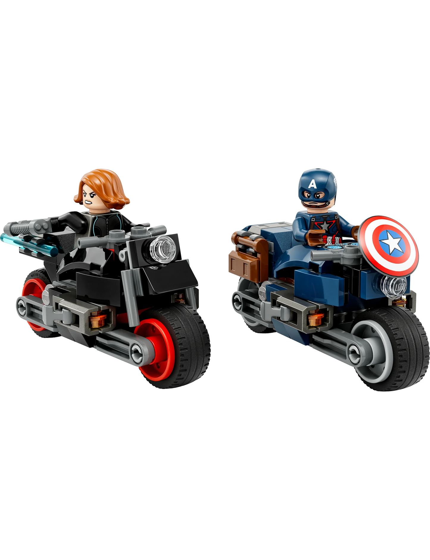 LEGO Marvel Black Widow & Captain America Motorcycles 76260