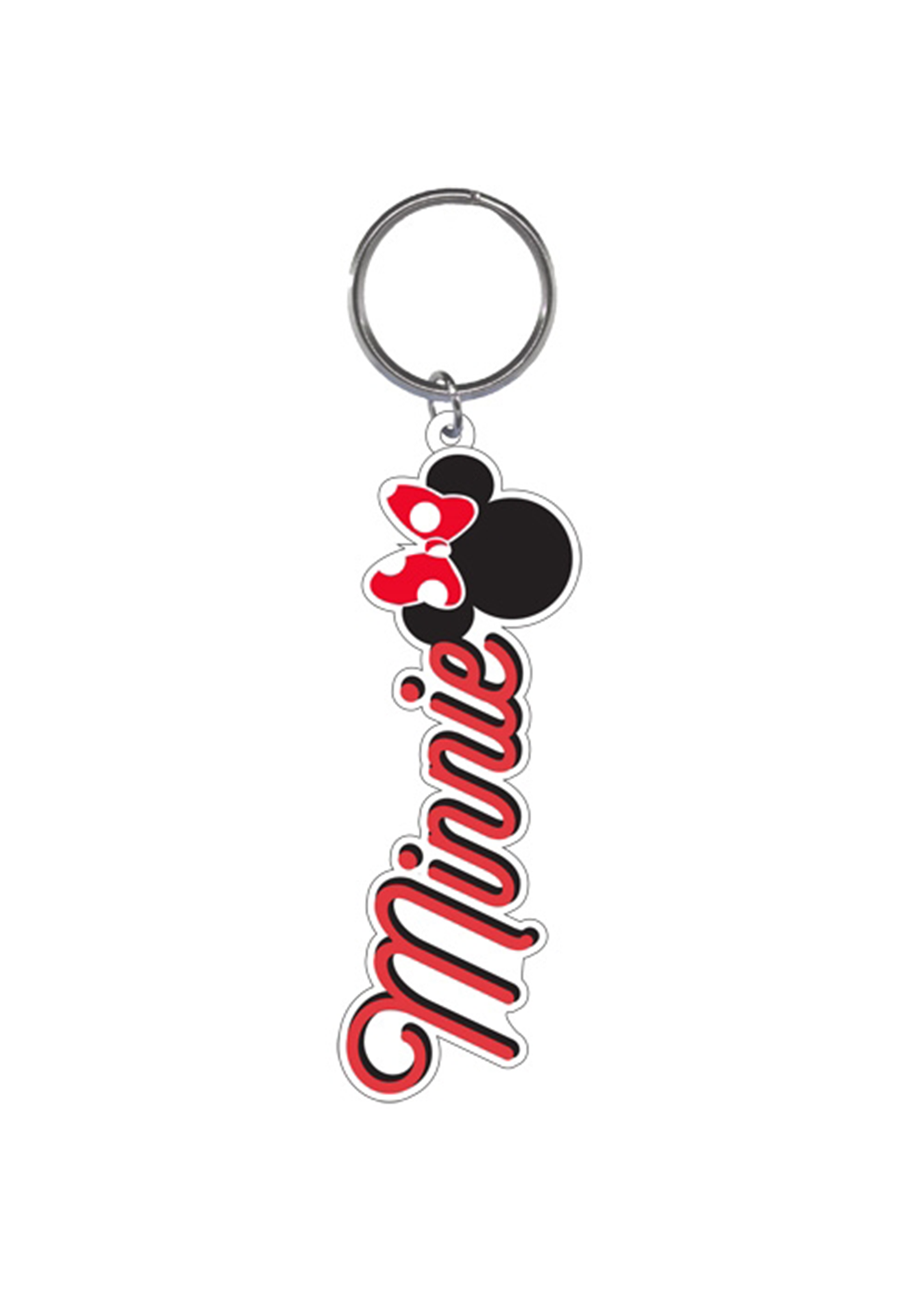 Minnie Mouse Summer Bow Lasercut Keychain