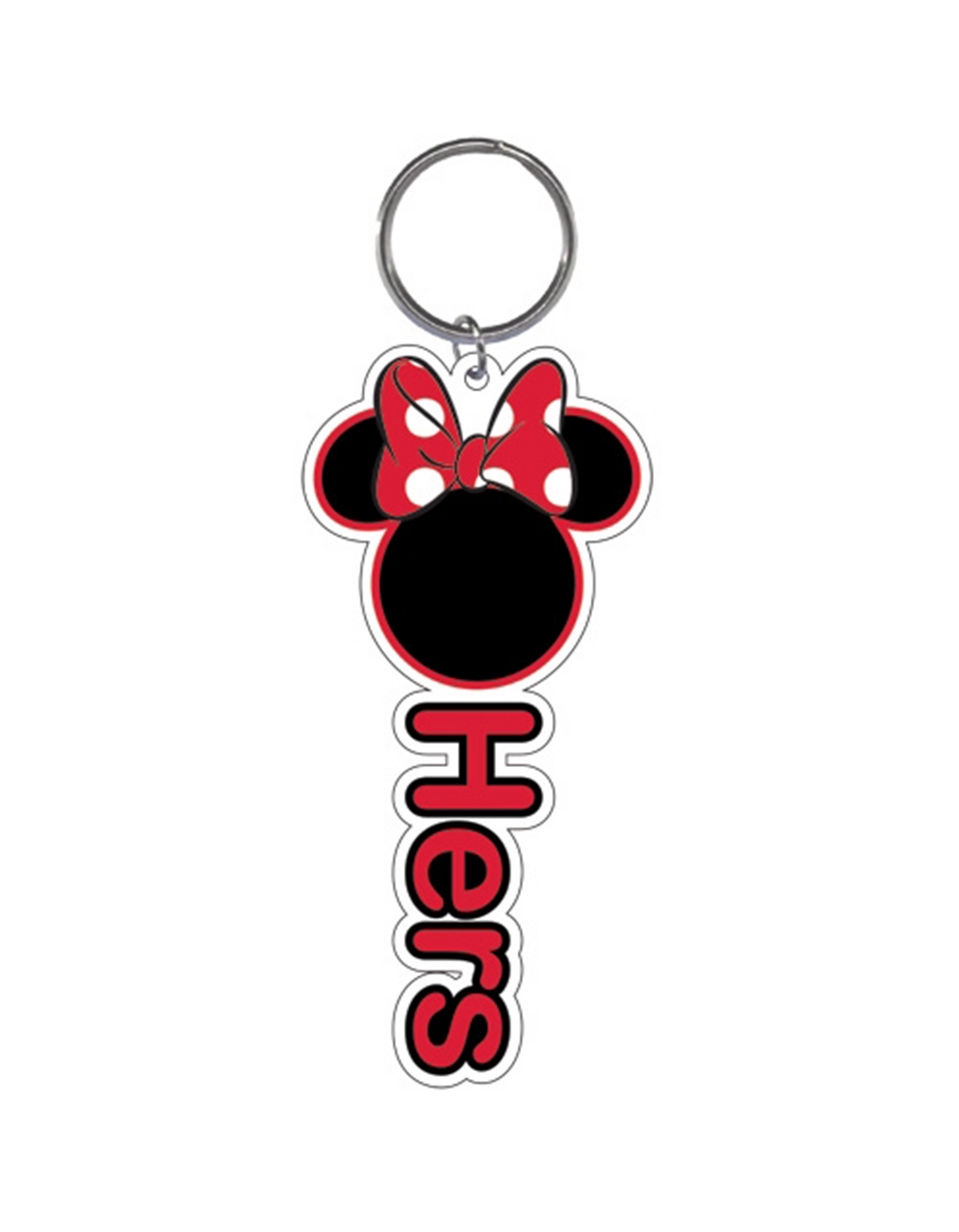 "Her" Minnie Icon Lasercut Keychain