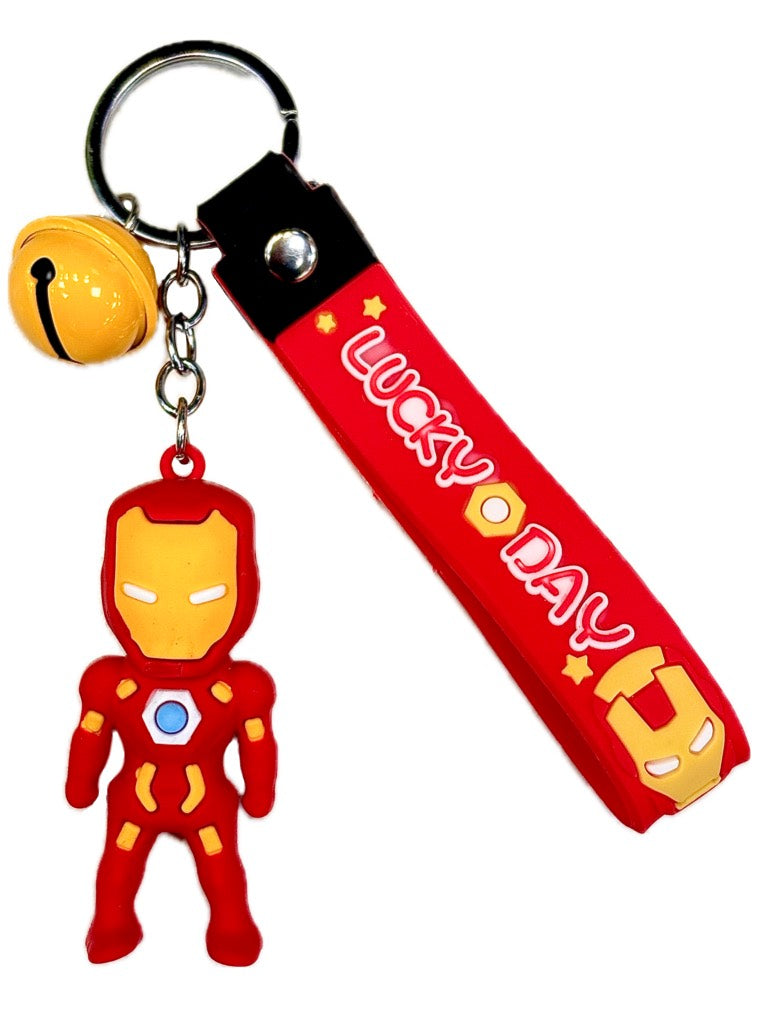 Iron Man Bell Keychain