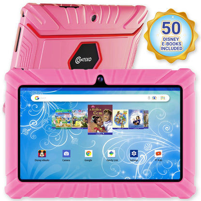 Contixo V8-2 Kids 7” Tablet - 50 Disney eBooks Included