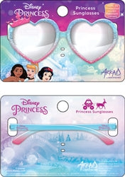 Youth Princess Heart Shape with Crown Sunglasses