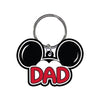 Dad Fan Lasercut Keychain