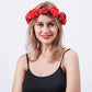 Red Flower Crown Simple