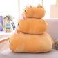 Orange Soft Cat Plush Pillow