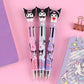 Kuromi Single Random 6 Color Ball Point Pen- 0.7mm